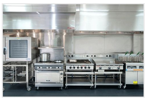 食堂厨房设备大型的厨房工程的安装程序有几个(图1)